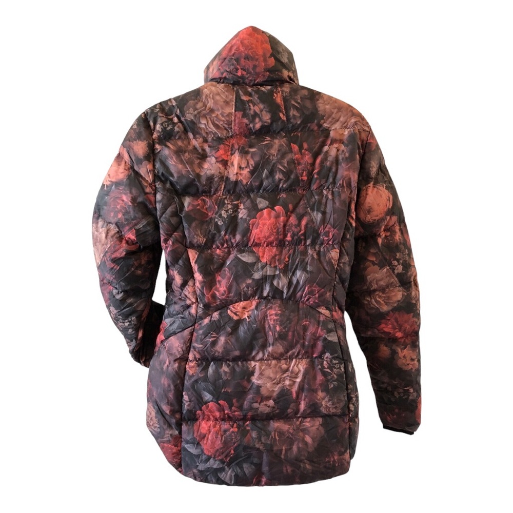 Athleta Antoinette Norwegian Floral printed Puffer Jacket size S NWOT - Picture 5 of 12